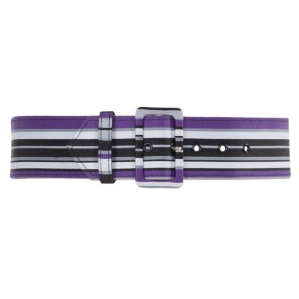 Pinup Couture Solstice Stripe 2” belt - XL